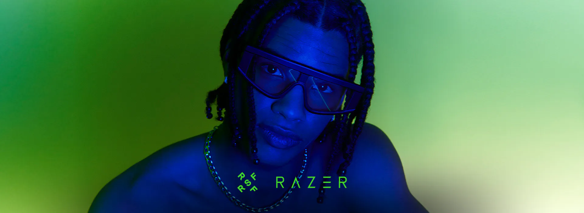 RAZERSUPERFUTURE MATTE BLACK GLASSES