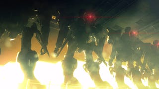 A cool mech in Armored Core VI: Fires of Rubicon's reveal trailer.