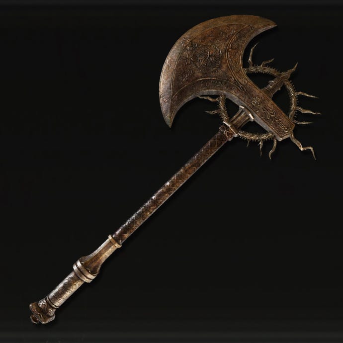 Icon of the Death Knight's Twin Axes in Elden Ring: Shadow Of The Erdtree.