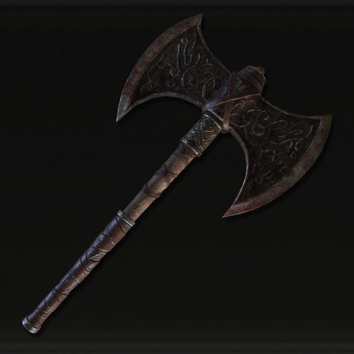 Icon of the Messmer Soldier's Axe in Elden Ring: Shadow Of The Erdtree.