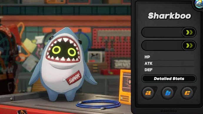 Zenless Zone Zero Sharkboo Bangboo menu screen