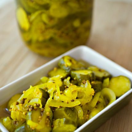 bread and butter pickle recipes