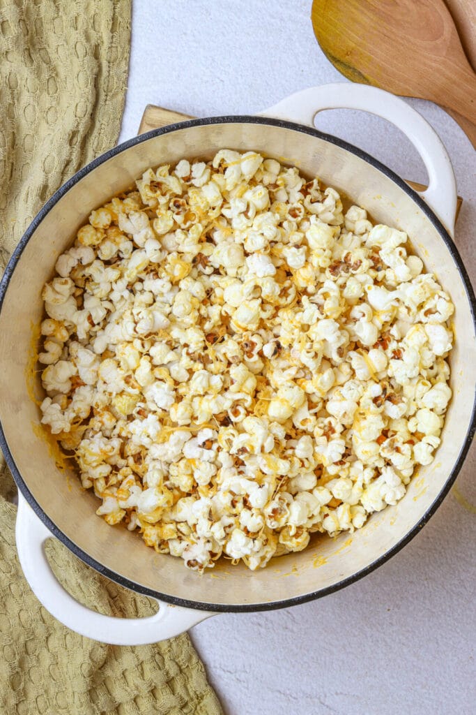 Easy Cheese Popcorn Recipe featured image below