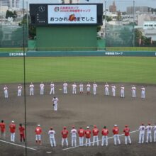 広島が春季キャンプ打ち上げ　6年ぶりVへ堂林「僕たちなら必ずやれる」