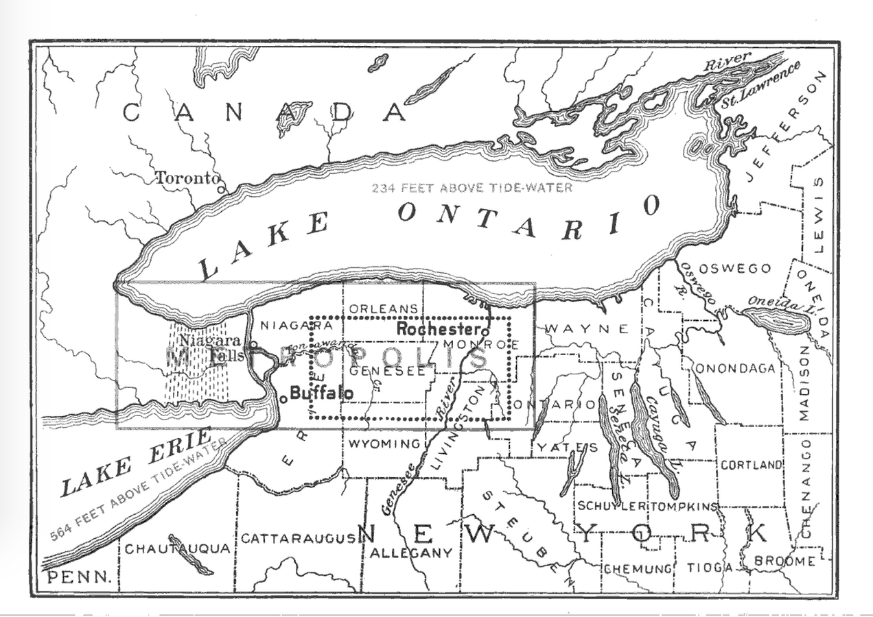 Metropolis map