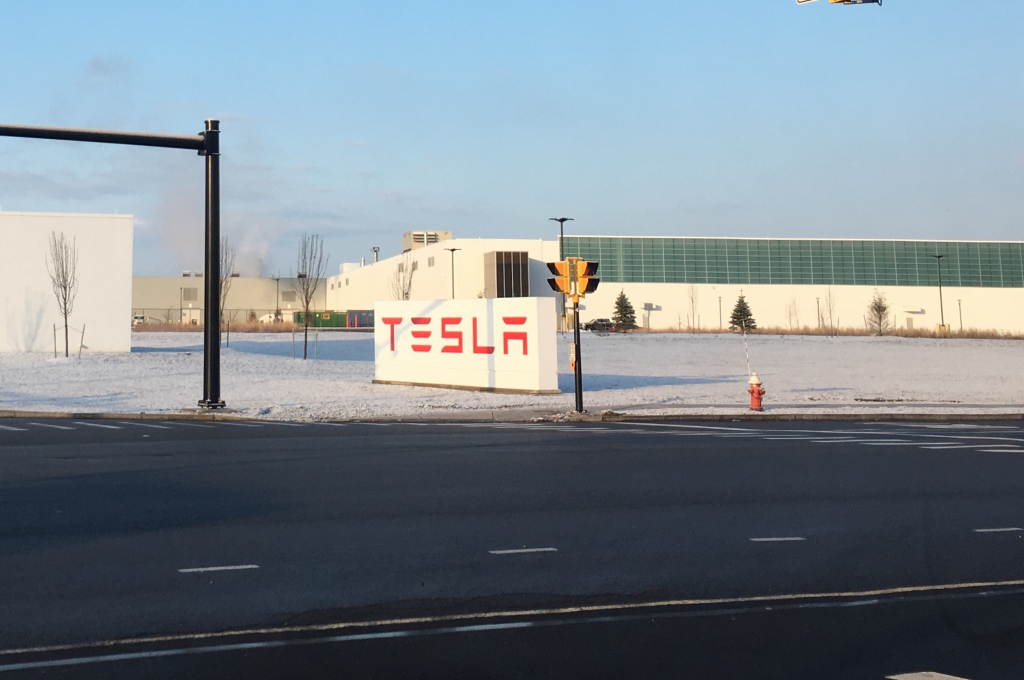 Tesla Gigafactory 2 Entrance