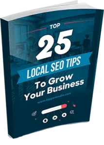 top 25 local SEO tips book cover