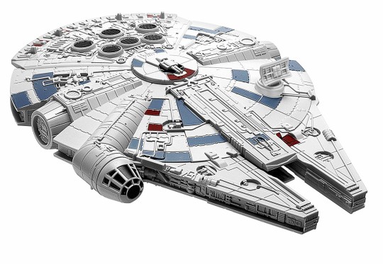 Asymmetrical Millennium Falcon