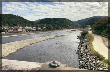 京都宇治川より