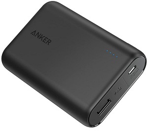 Anker PowerCore 10000 (10000mAh 最小最軽量 大容量 モバイルバッテリー)【PSE認証済/PowerIQ搭載】 iPhone&Android対応 2020年4月時点 (ブラック)