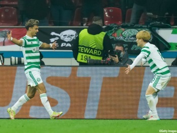 Bayer Leverkusen 3-2 Celtic UEFA Europa League Kyogo Jota