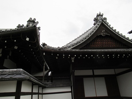 天龍寺　屋根