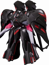 MODEROID 機動戦艦ナデシコ The prince of darkness ブラックサレナ ノンスケール 組み立て式プラモデル