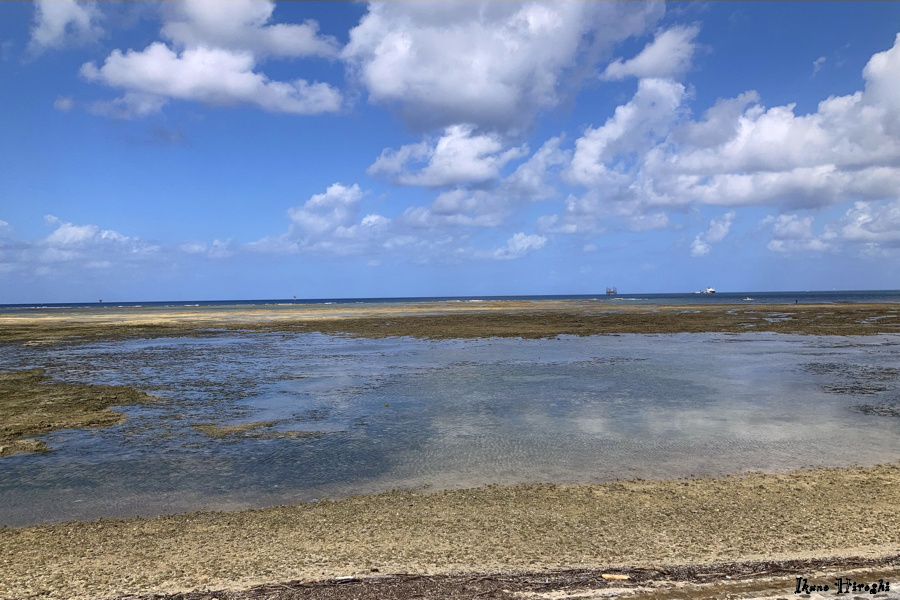 浦添西海岸からの眺め