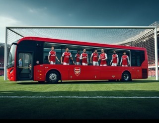 arsenal bus