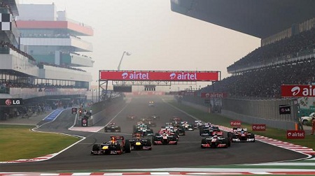 2012年F1インドのスタート