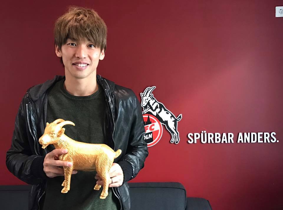 44,10 Prozent - Ihr habt Yuya #Osako zum #effzeh Spieler des Monats September gewählt