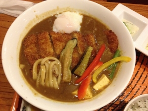 さかぐちカツカレーうどん20180311