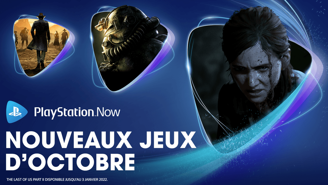 Les jeux PlayStation Now du mois d’octobre 2021 : The Last of Us Part II, Fallout 76, Desperados III