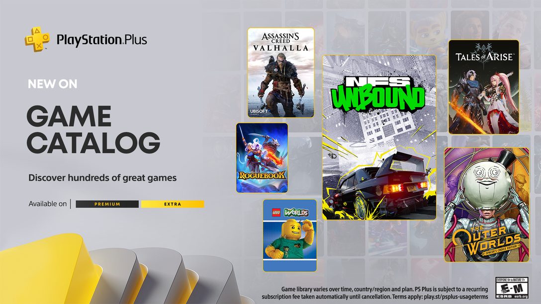 PlayStation Plus Game Catalog for February: Need for Speed Unbound, The Outer Worlds, Tales of Arise, Assassin’s Creed Valhalla and more 