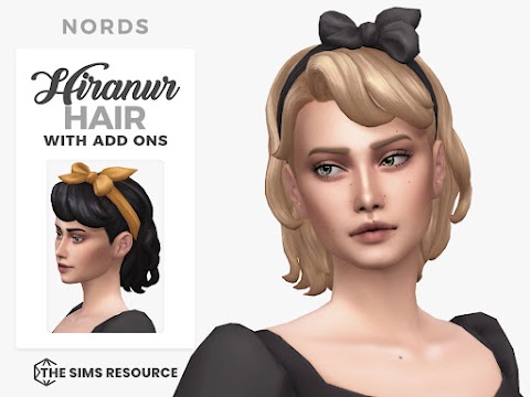 Hiranur: A Sims 4 CC Hair