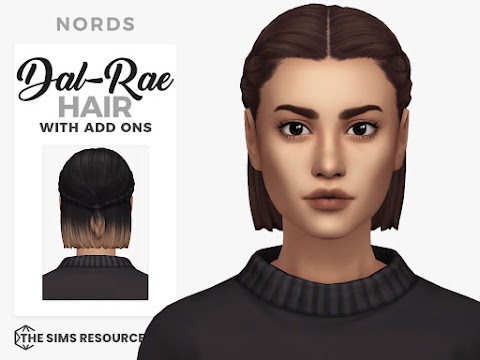 Dal-Rae: A Sims 4 CC Hair