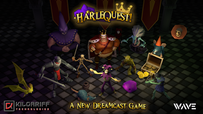 HarleQuest! Kickstarter artwork