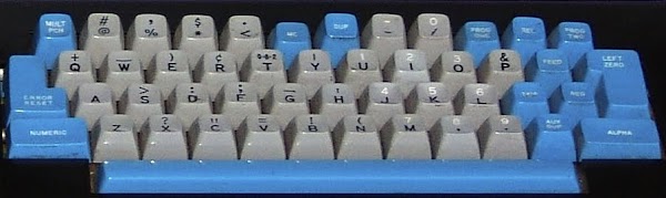 Keyboard from the IBM 029 keypunch. Photo by Carl Claunch.