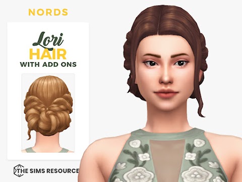 Lori: A Sims 4 CC Hair