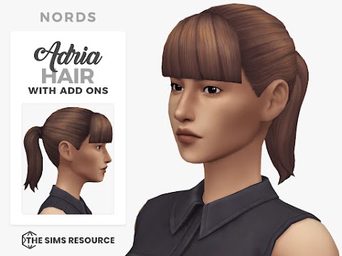 Adria: A Sims 4 CC Hair