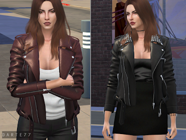 Leather Jacket (With and Without Spikes)