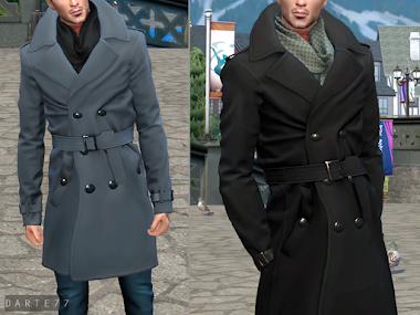Trench Coat (Male/Female) - Patreon Exclusive