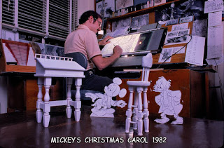 Mike Peraza at his desk #disneyartist