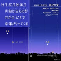 牡牛座月蝕満月～月蝕は自らの影、向き合うことで幸運がやってくる～