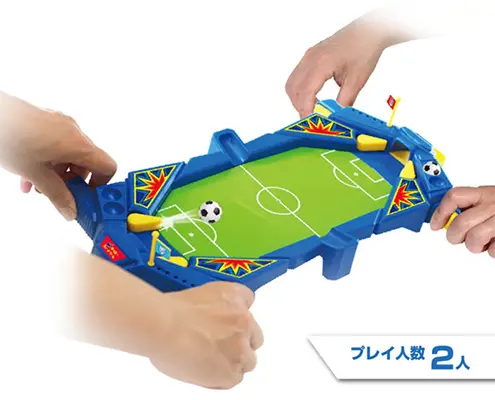 レバーを握るタイプ｜サッカーシュートゲーム