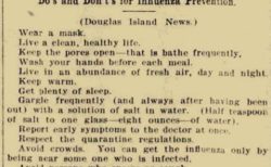 【約1世紀前】スペイン風邪のとき新聞に掲載された注意勧告が話題「今と同じだ‥」