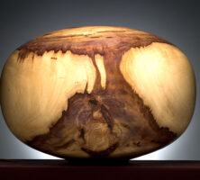 Spheroid (Figured Tulipwood)