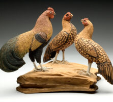 Three Roosters