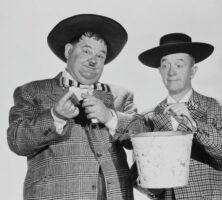 Stan Laurel and Oliver Hardy