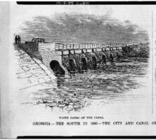 Augusta Canal, 1880