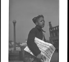 Chicago Defender Newsboy