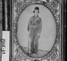 Confederate Soldier in Uniform