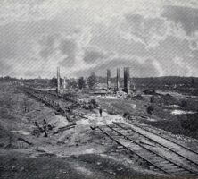 Destroyed Railroad Tracks