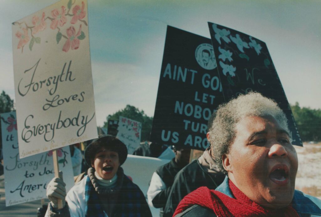 Forsyth County Protest