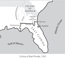 Colony of East Florida, 1763