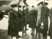 Raines with Eleanor Roosevelt