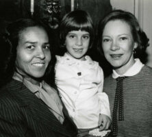 Jean Childs Young and Rosalynn Carter