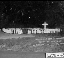 Ku Klux Klan Ceremony