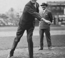 Richard B. Russell Jr. at Crackers Game