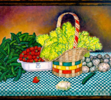 Spring Vegetable Scene